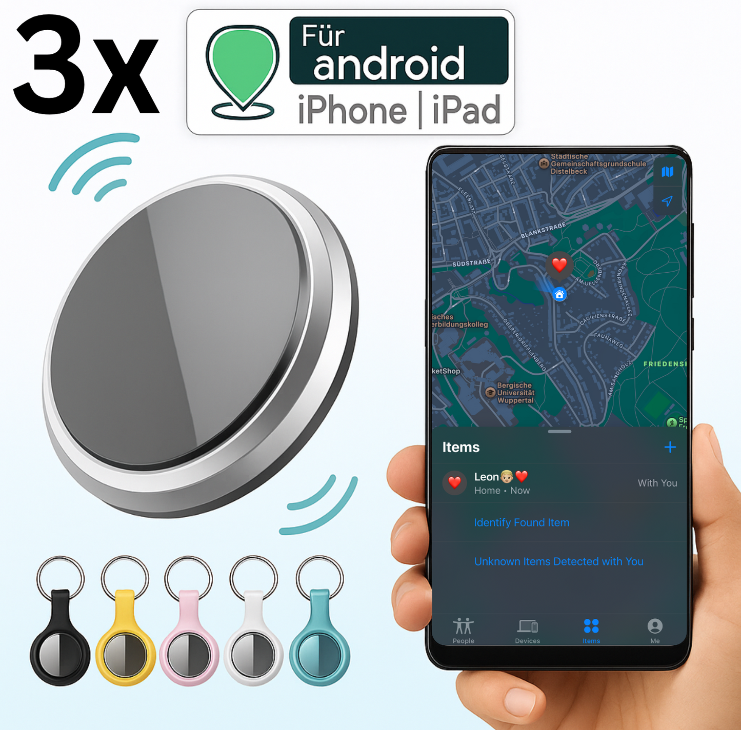 3für2 GPS Tracker | iOS + Android